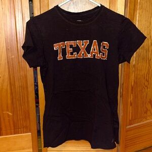 Russel athletics Texas tshirt rust orange Texas shirt